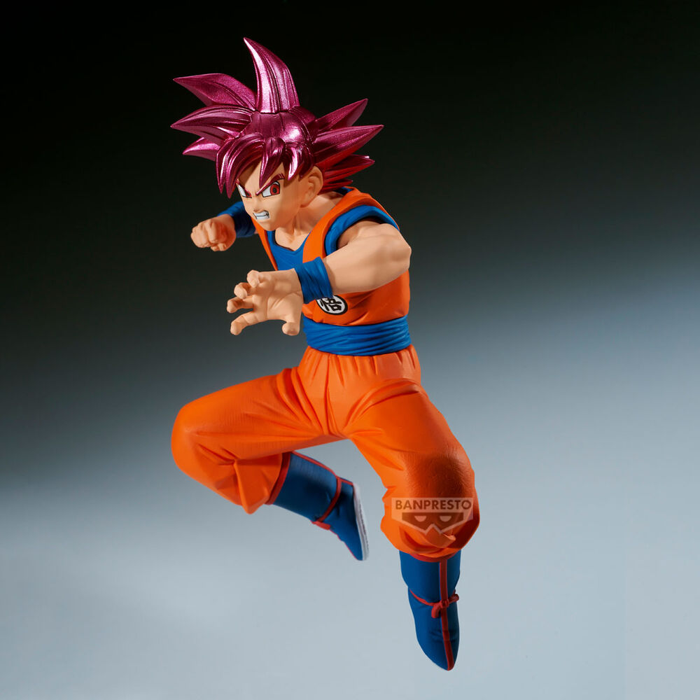Figura Banpresto Dragon Ball Super Match Makers Super Saiyan God Son Goku 12 cm