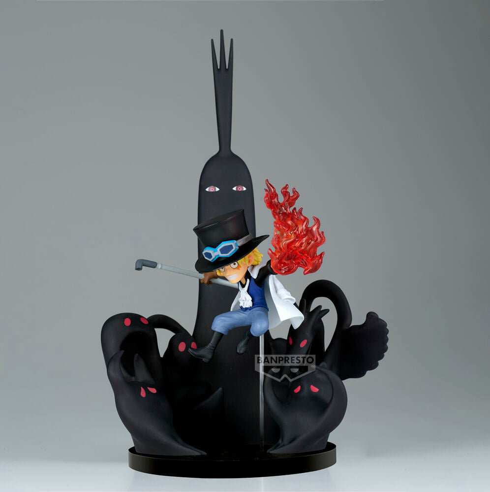 Figura World Collectable Sabo & Five Elders One Piece 14 cm