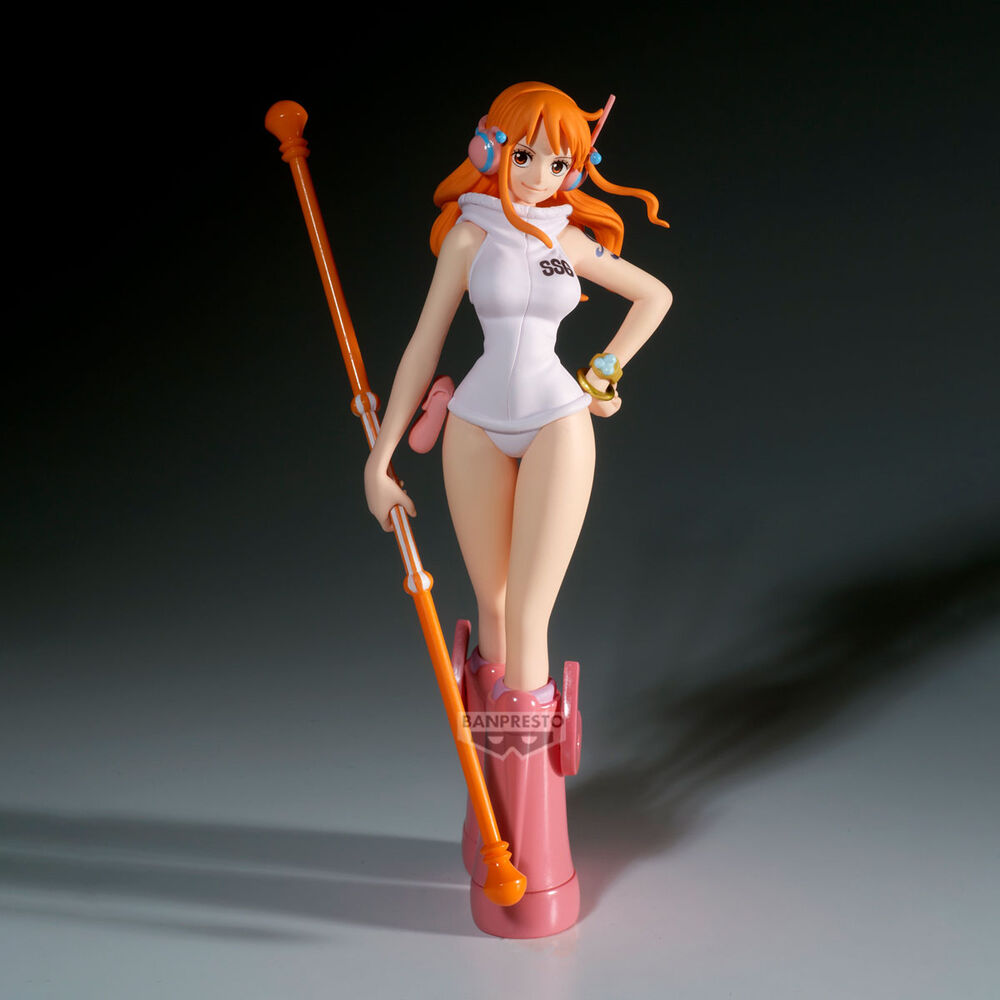 Figura Banpresto One Piece The Shukko Nami Egghead Ver. 16 cm