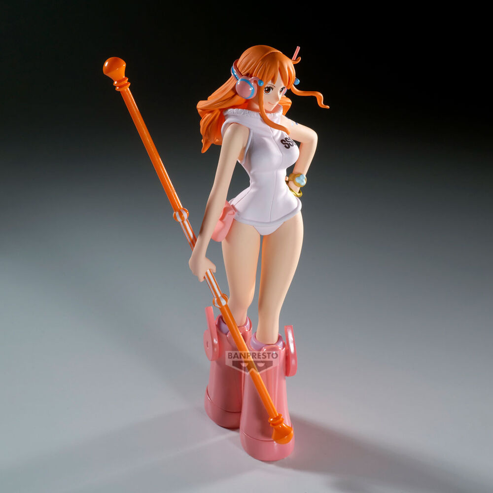 Figura Banpresto One Piece The Shukko Nami Egghead Ver. 16 cm