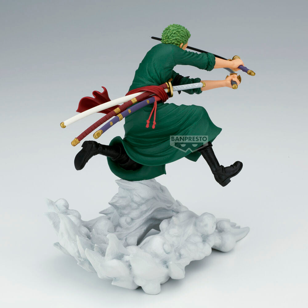 Figura Banpresto One Piece Senkozekkei Roronoa Zoro Egghead Ver. 15 cm