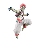 Figura Akaza Vibration Stars Demon Slayer Kimetsu No Yaiba 13 cm