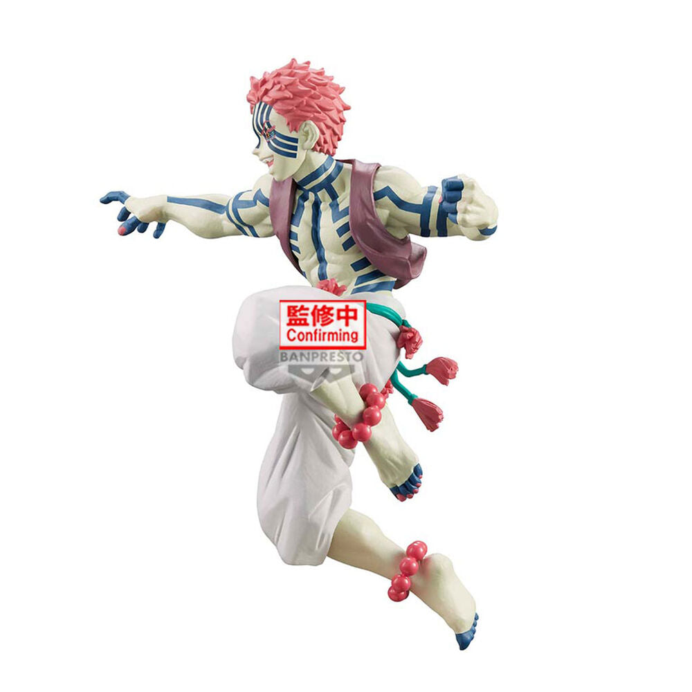 Figura Akaza Vibration Stars Demon Slayer Kimetsu No Yaiba 13 cm
