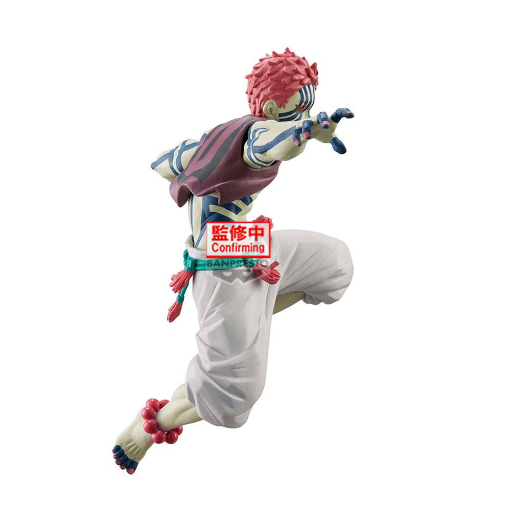 Figura Akaza Vibration Stars Demon Slayer Kimetsu No Yaiba 13 cm