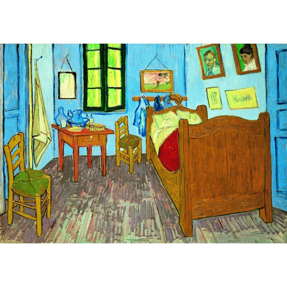 Puzzle Bedroom In Arles Van Gogh Museum 1000pzs