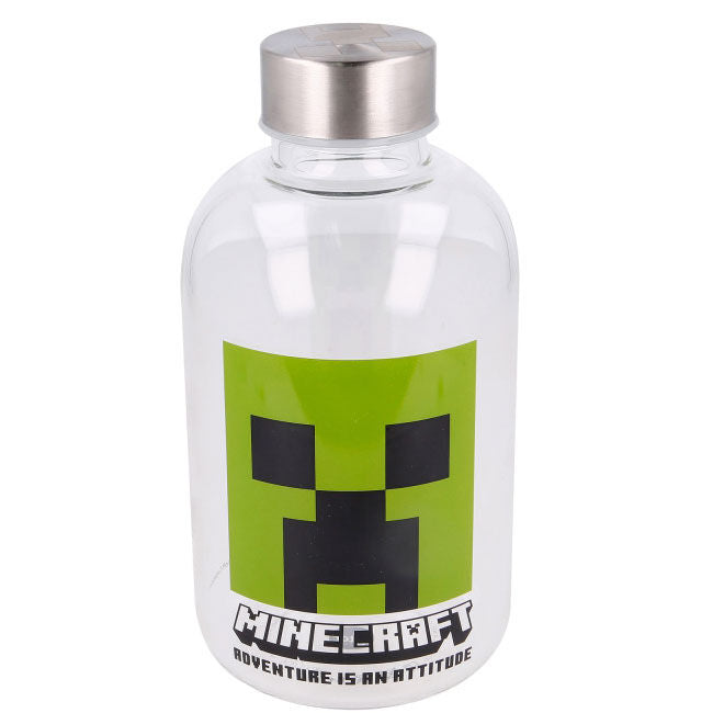 Botella Cristal Minecraft 620ml