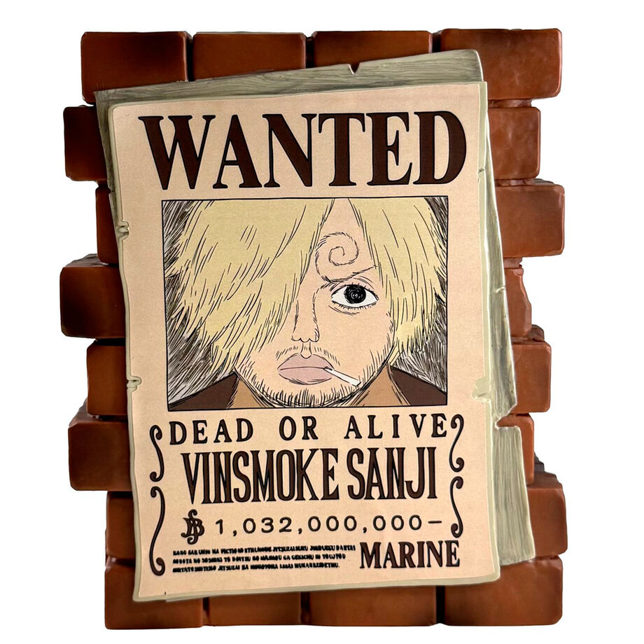 Figura Hucha Wanter Sanji One Piece 16 cm