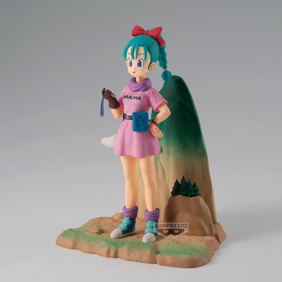 Figura Banpresto Dragon Ball History Box Bulma 13 cm