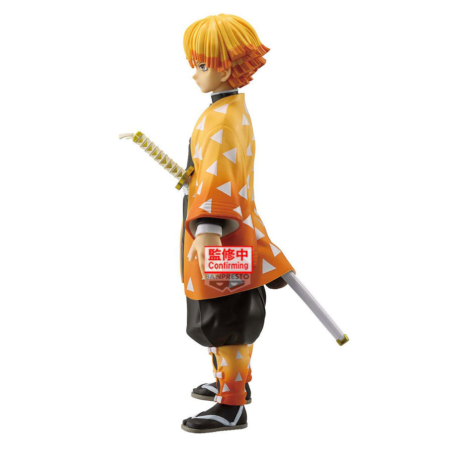 Figura Banpresto Demon Slayer Kimetsu No Yaiba Grandista Zenitsu Agatsuma Another Ver. Ver.a 24 cm