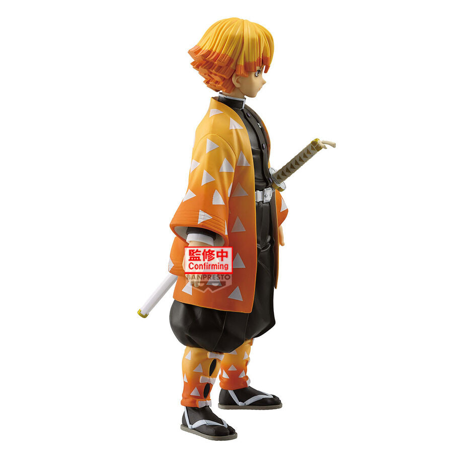 Figura Banpresto Demon Slayer Kimetsu No Yaiba Grandista Zenitsu Agatsuma Another Ver. Ver.a 24 cm