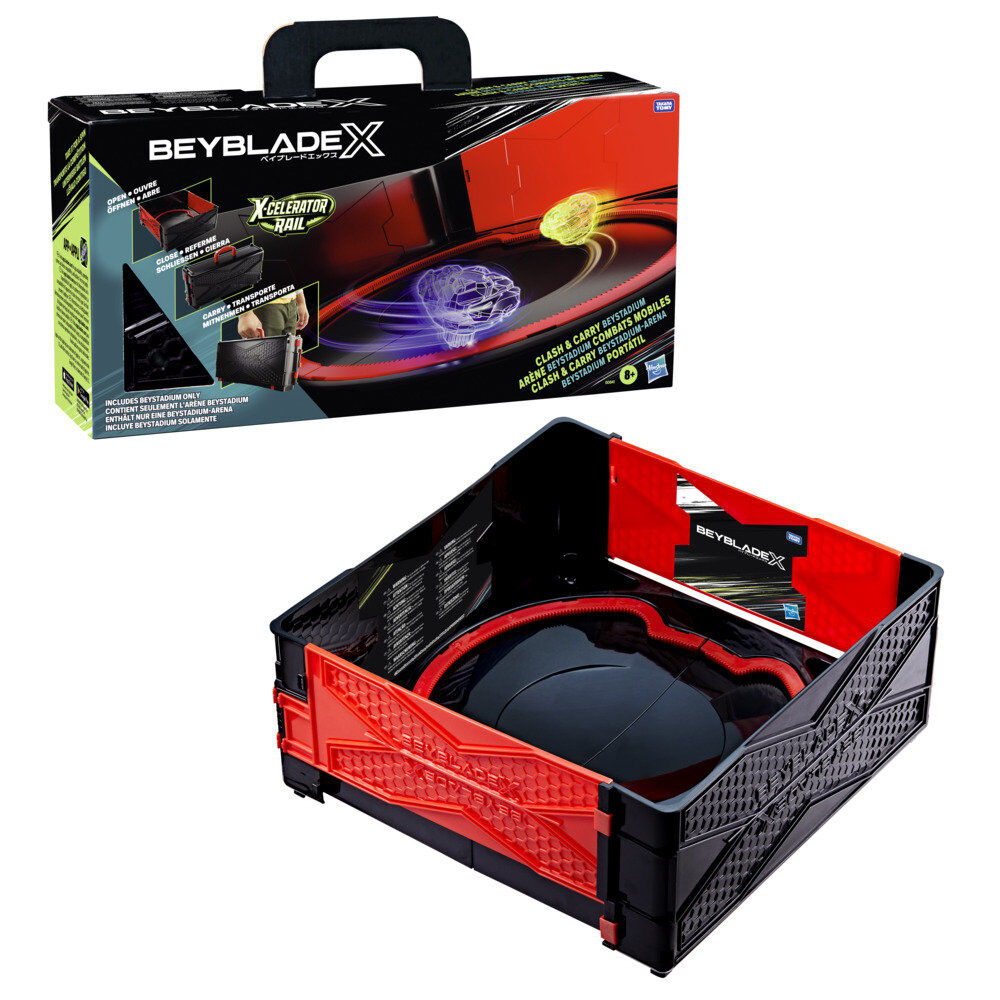 Estadio Arena de Combate Beystadium portatil Beyblade X Frikytopia
