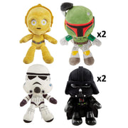 Surtido Peluches Mattel Star Wars 20 cm 6 Unidades