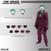 Figura Mezco Toyz Dc Universe One:12 Collective The Joker Golden Age Edition 17 cm