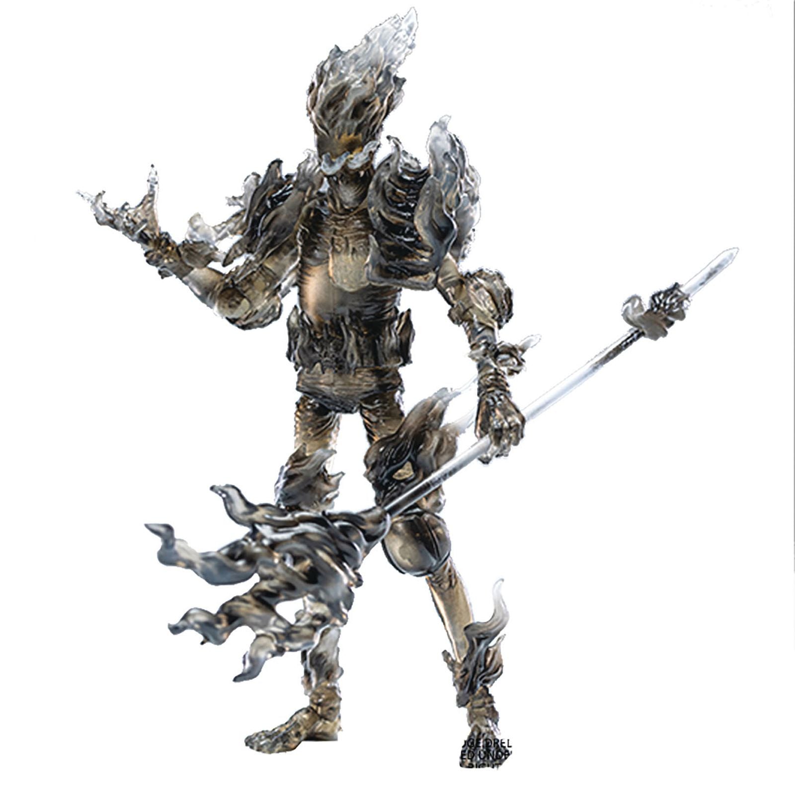 Figura diamond collection juez dredd judge fire black & white mini scale previews exclusive exquisite Frikytopia