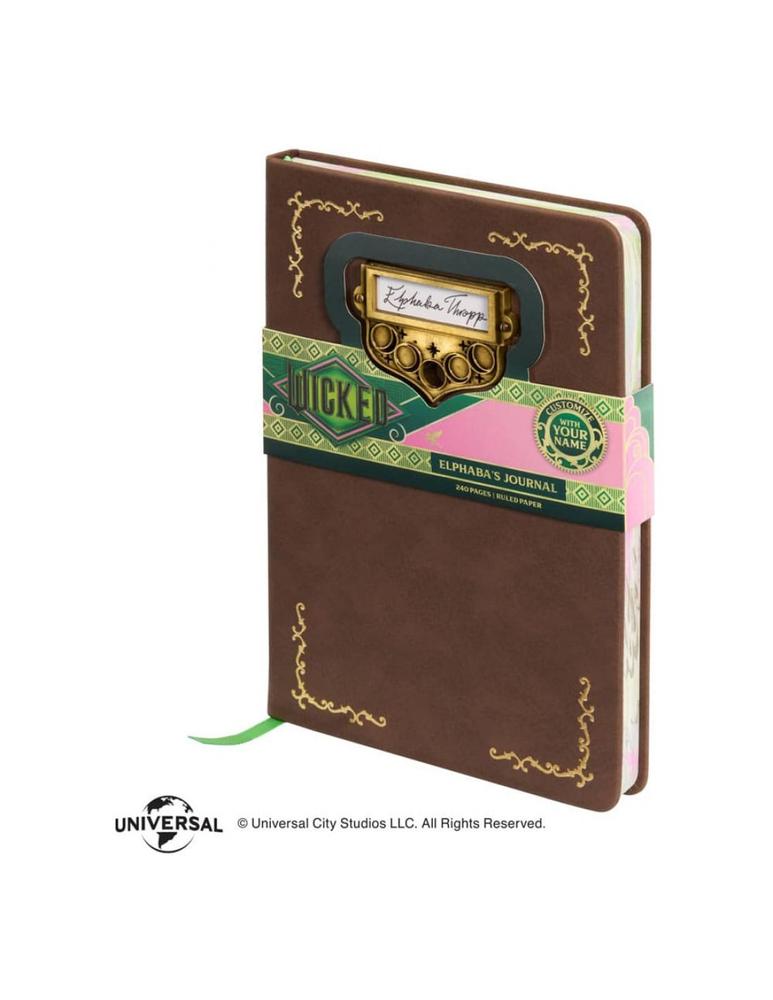 Libreta the noble collection wicked el diario de elphaba Frikytopia