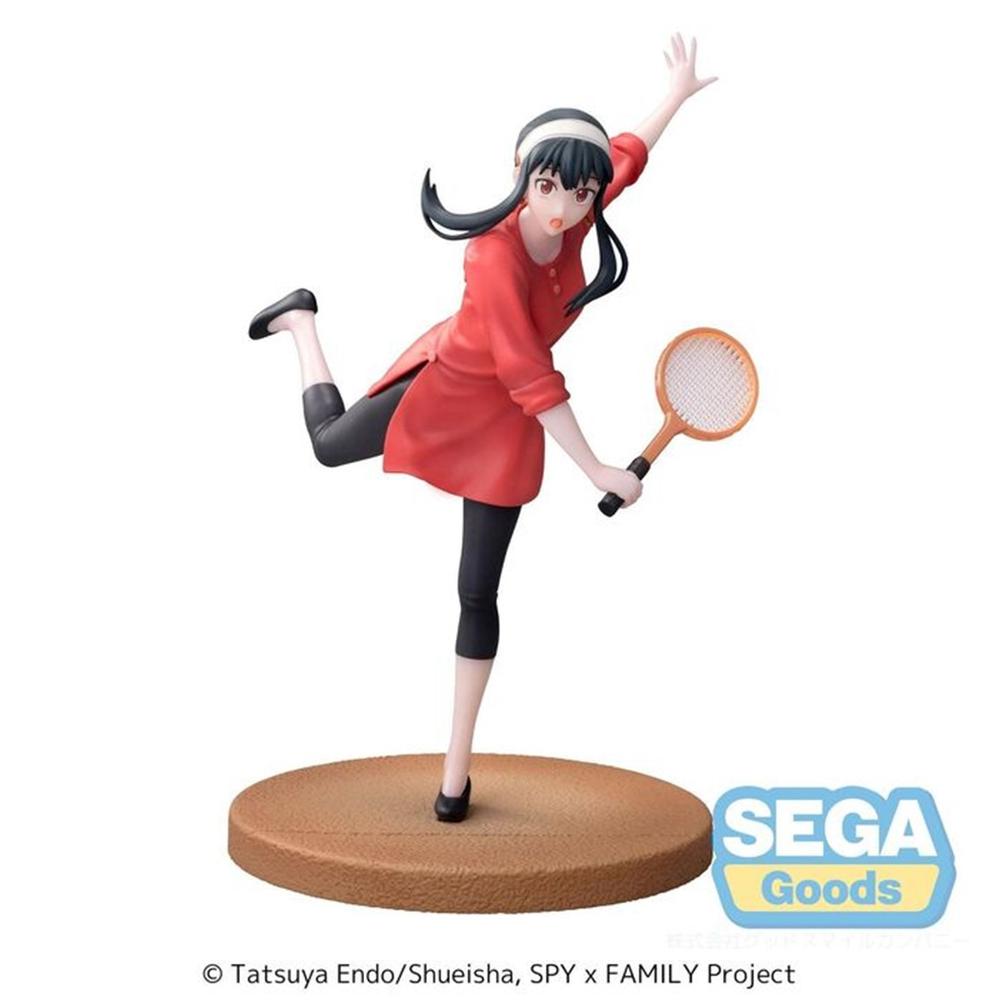 Figura Sega Goods Luminasta Spy x Family Yor Forger Tennis Ver. 17.5 cm Frikytopia