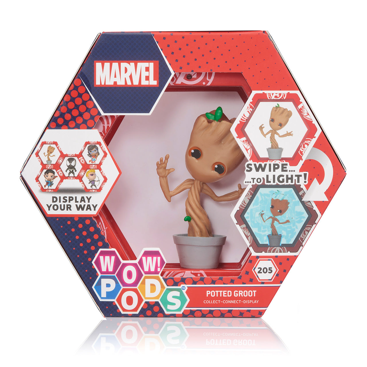 Figura wow! pod marvel potted groot Frikytopia