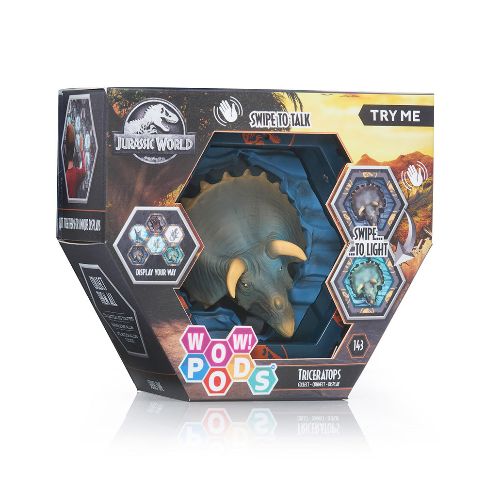 Figura Wow! Pod Jurassic World Triceratops Sfx con Sonido