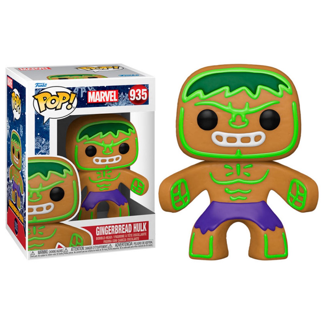 Funko Pop! Funko navidad galleta jengibre hulk 50660 — MARVEL
