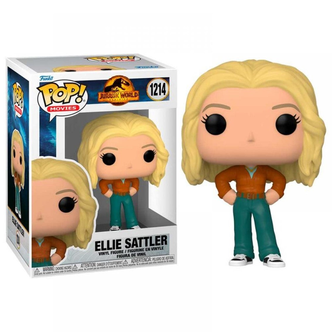 Funko Pop! Funko cine jurassic park jurassic world dominion ellie sattler 62225 — FUNKO