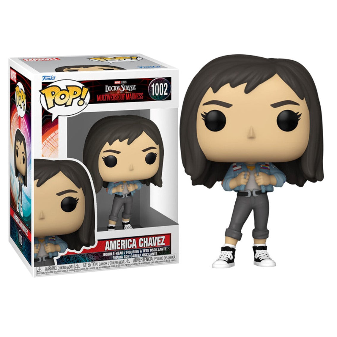 Funko Pop! Funko doctor strange multiverso de la locura america chavez 60920 — MARVEL