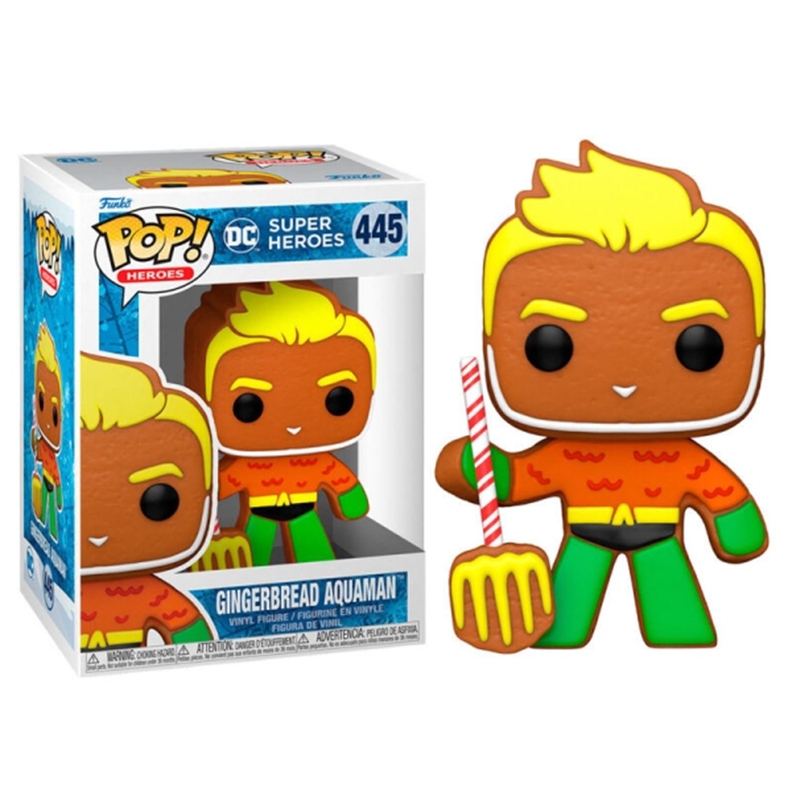 Funko Pop! Funko super heroes gingerbread aquaman 64321 — DC COMICS