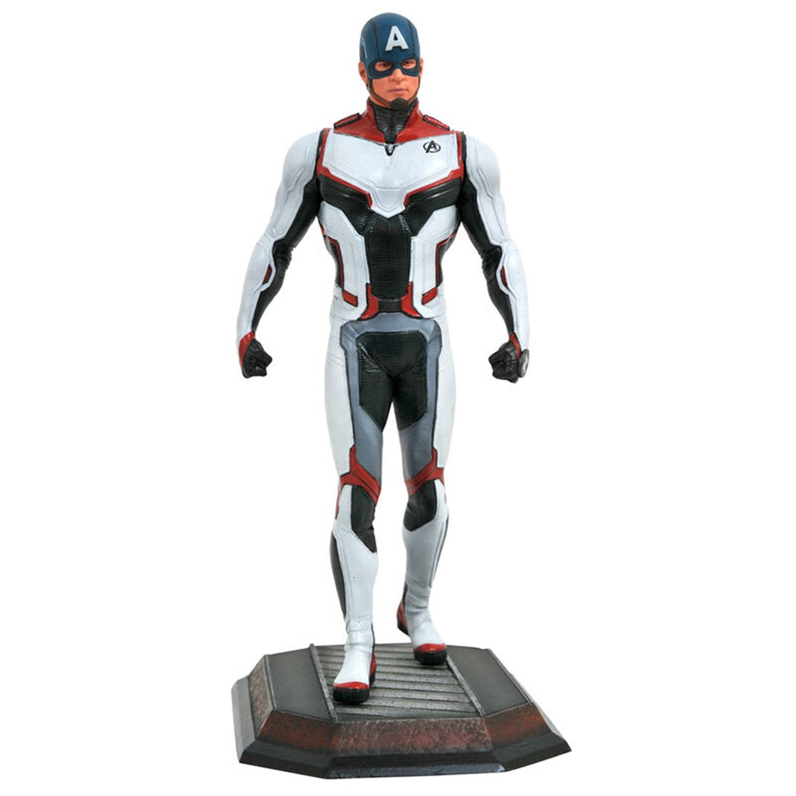 Figura diamond collection marvel avengers capitan america traje equipo pvc diorama 23 cm movie gallery Frikytopia