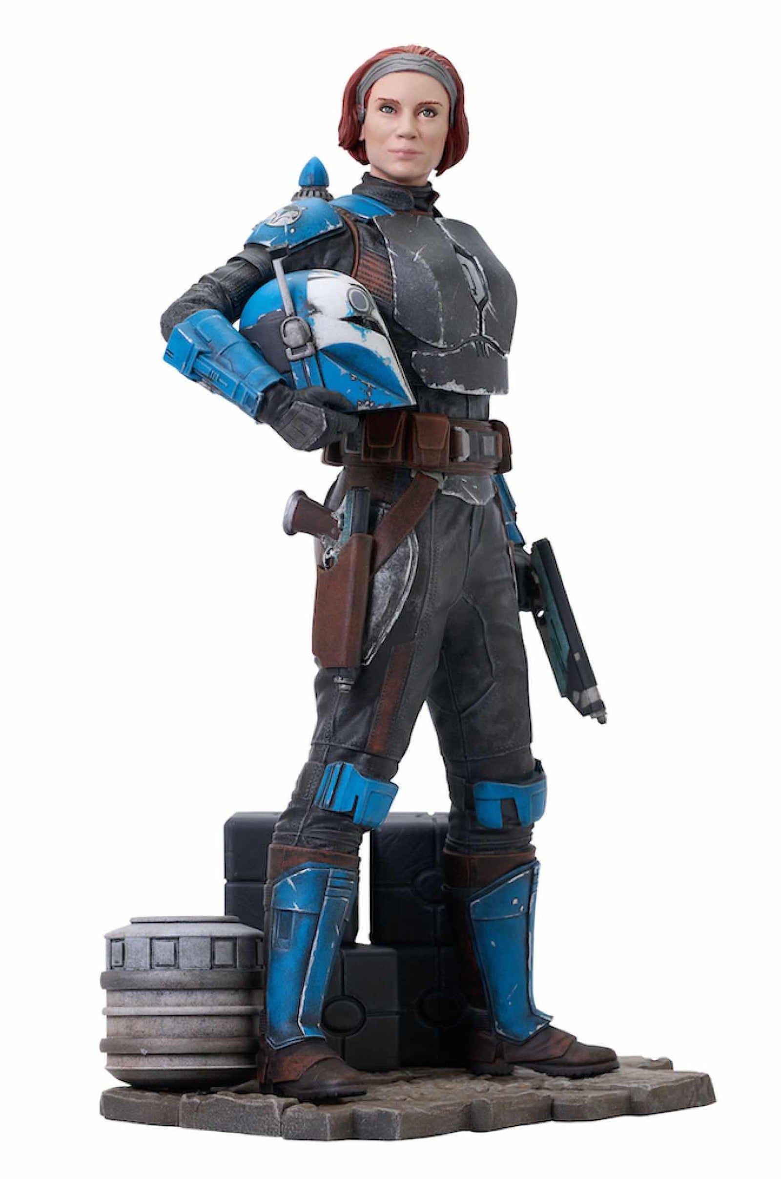 Figura diamond collection star wars the mandalorian milestones bo katan statue Frikytopia