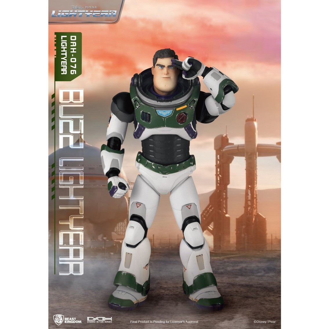Figura beast kingdom dynamic8h disney lightyear buzz lightyear traje alpha Frikytopia