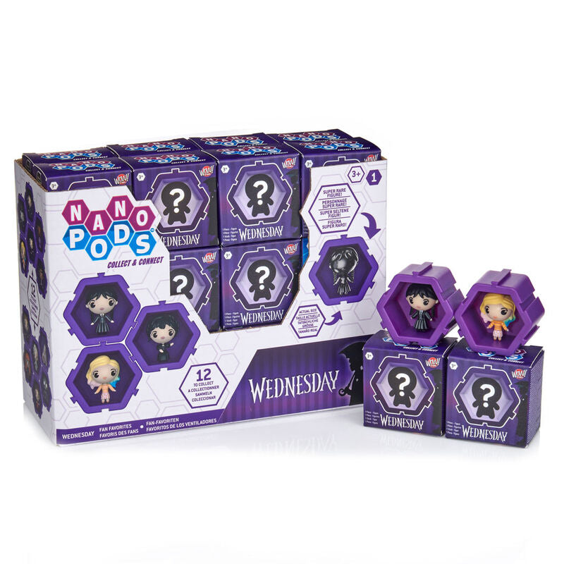 Caja nano pods wednesday 24 unidades Frikytopia