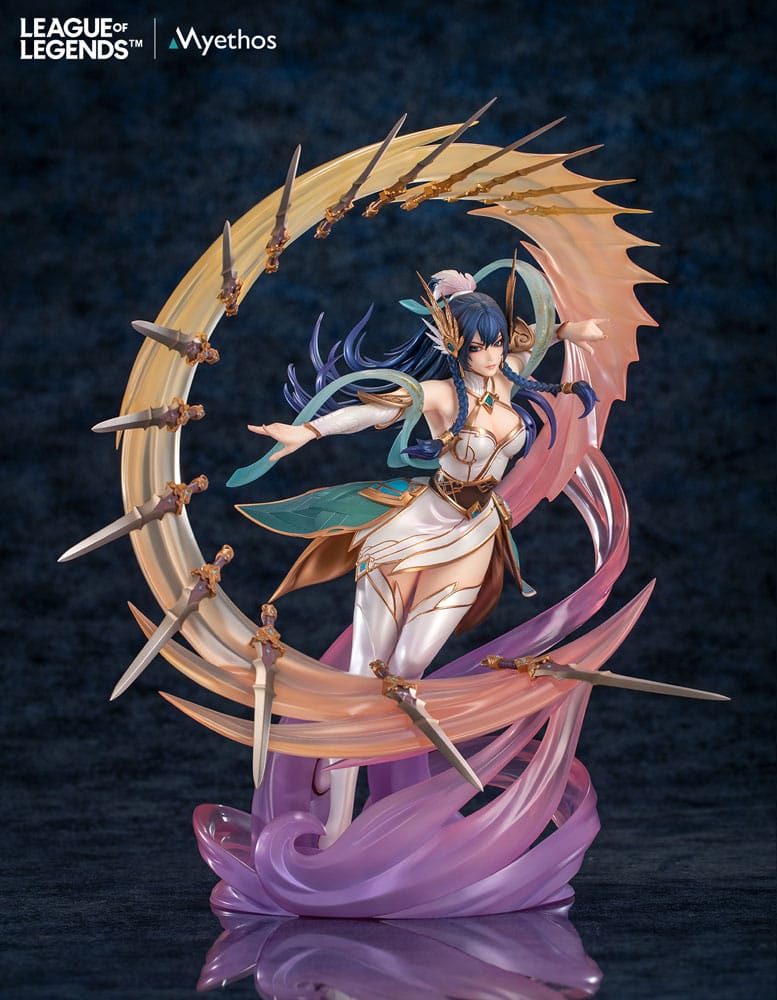 Figura league of legends irelia estatua pvc 1 - 7 divine sword 34 cm Frikytopia