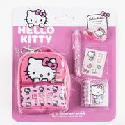 Set Papeleria Mini Mochila Hello Kitty