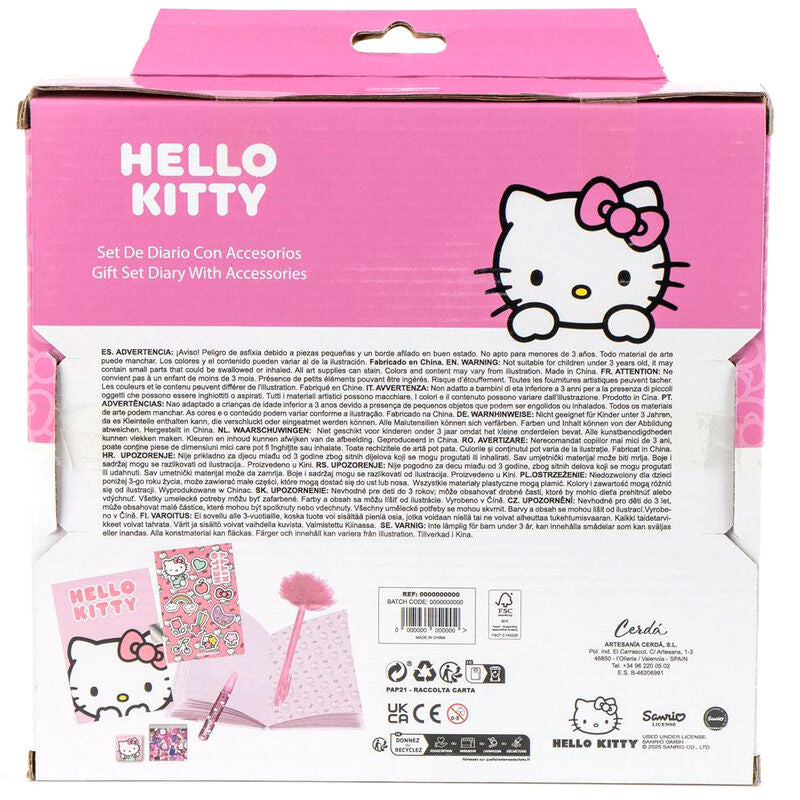 Blister Diario Hello Kitty Frikytopia
