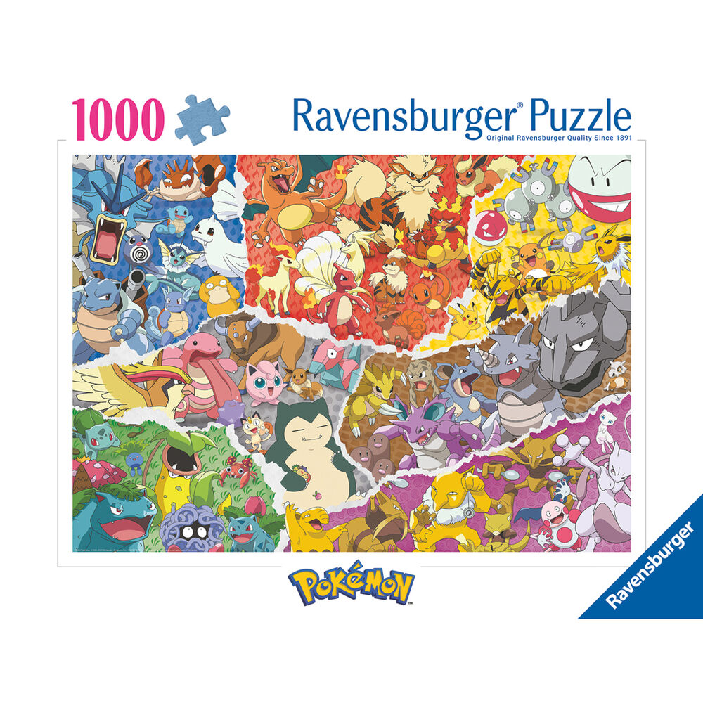 Puzzle Pokemon 1000pzs Frikytopia