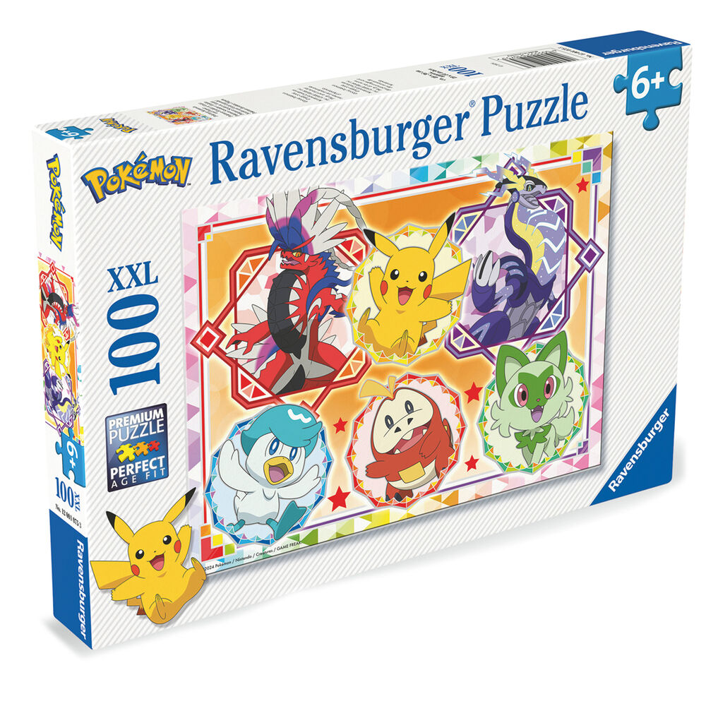 Puzzle Pokemon XXL100pzs Frikytopia