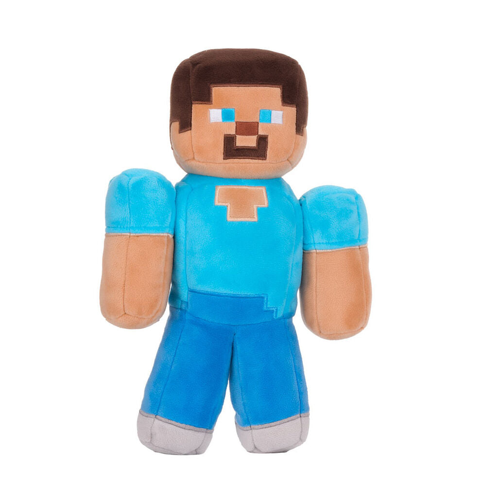 Peluche Steve Minecraft 30 cm Frikytopia
