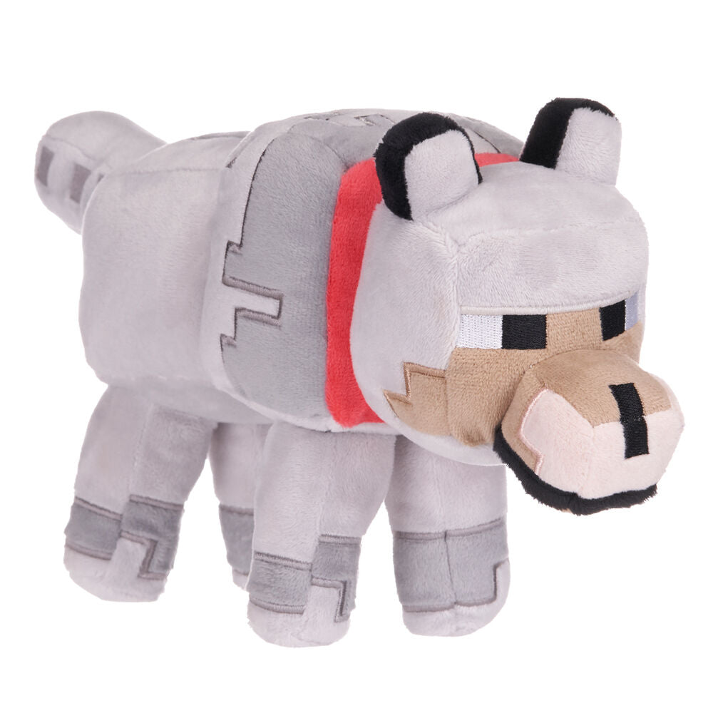 Peluche Lobo Minecraft 26 cm