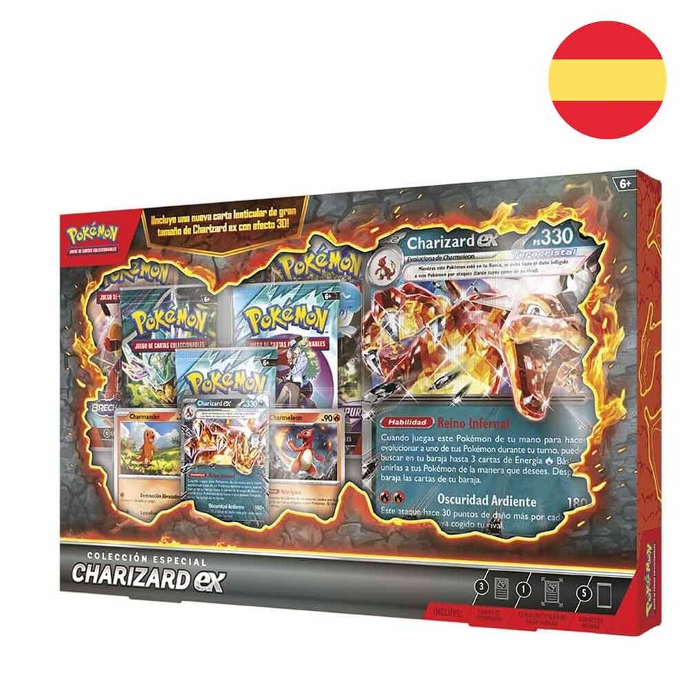 Blister cartas Charizard Pokemon español Frikytopia