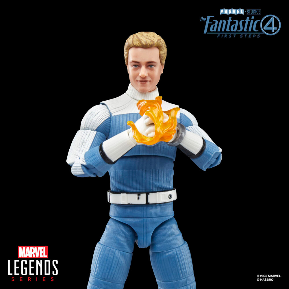 Figura Johnny Storm los 4 Fantasticos Marvel 15 cm