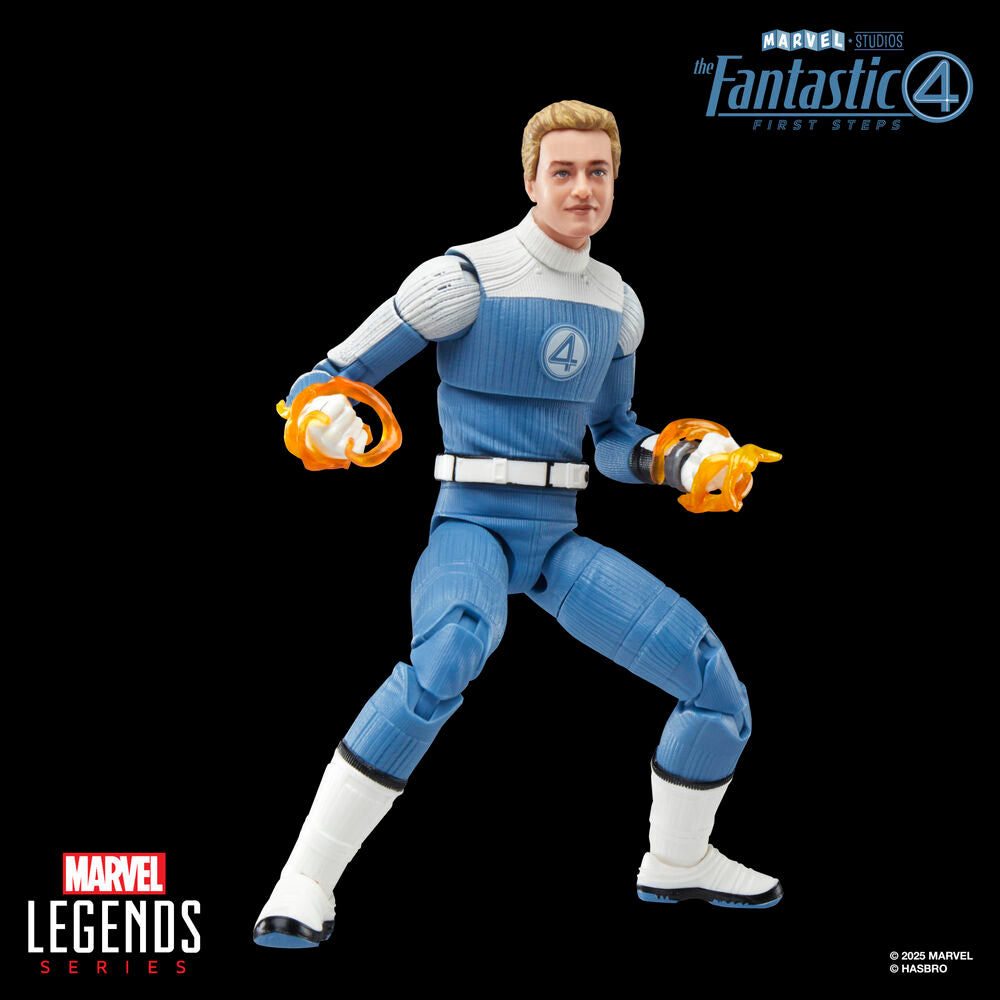 Figura Johnny Storm los 4 Fantasticos Marvel 15 cm