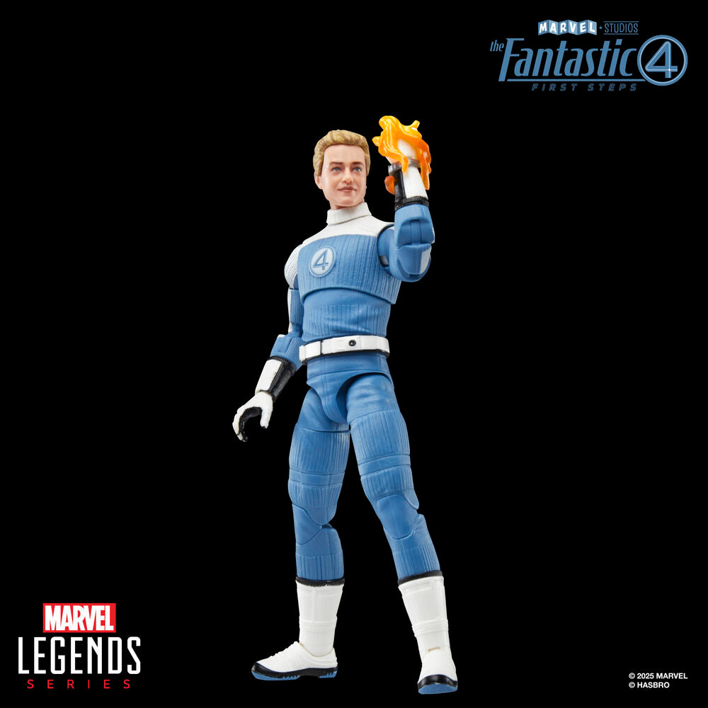 Figura Johnny Storm los 4 Fantasticos Marvel 15 cm