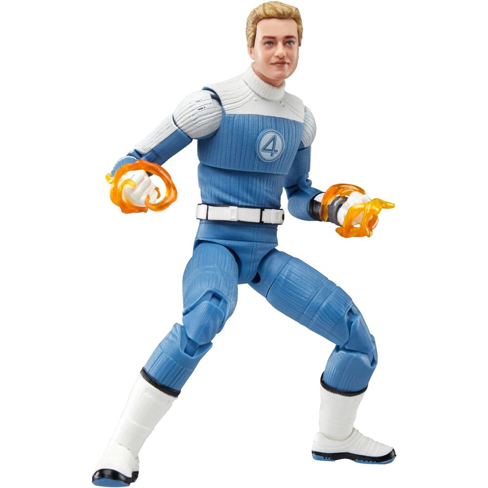 Figura Johnny Storm los 4 Fantasticos Marvel 15 cm