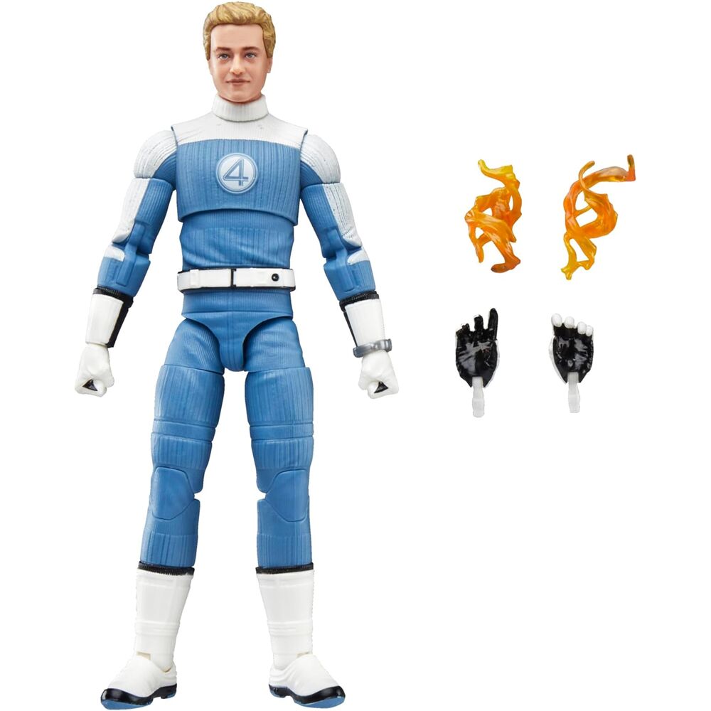 Figura Johnny Storm los 4 Fantasticos Marvel 15 cm