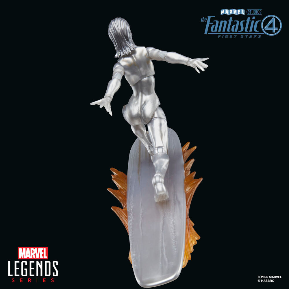 Figura Estela Plateada los 4 Fantasticos Marvel 15 cm