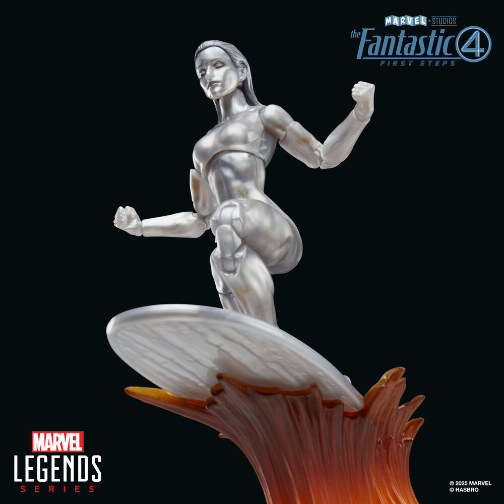 Figura Estela Plateada los 4 Fantasticos Marvel 15 cm