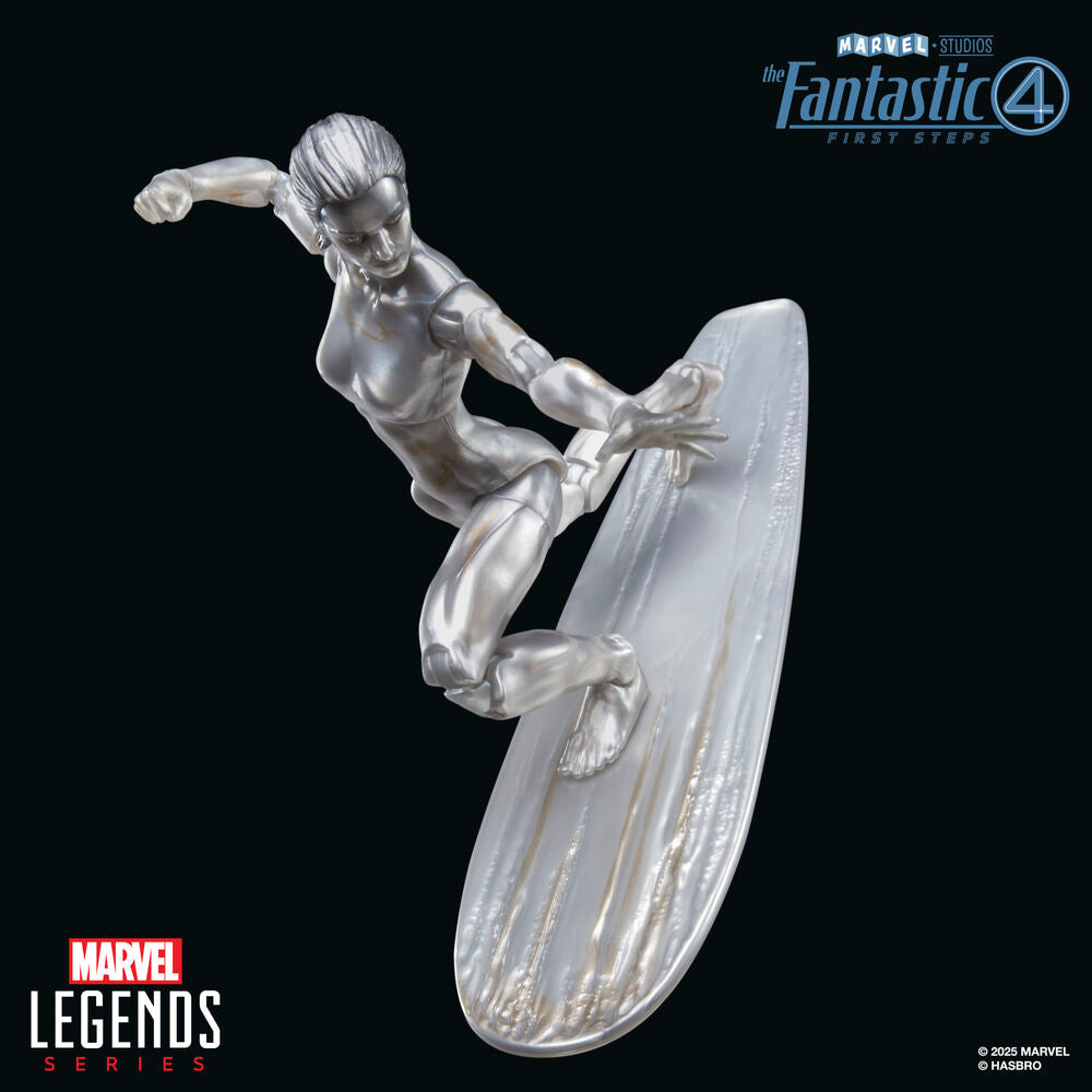 Figura Estela Plateada los 4 Fantasticos Marvel 15 cm