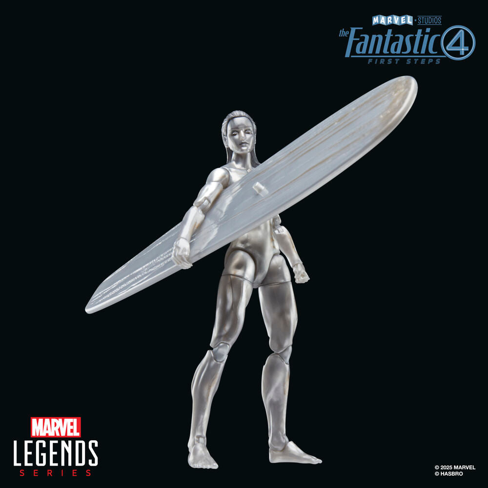 Figura Estela Plateada los 4 Fantasticos Marvel 15 cm