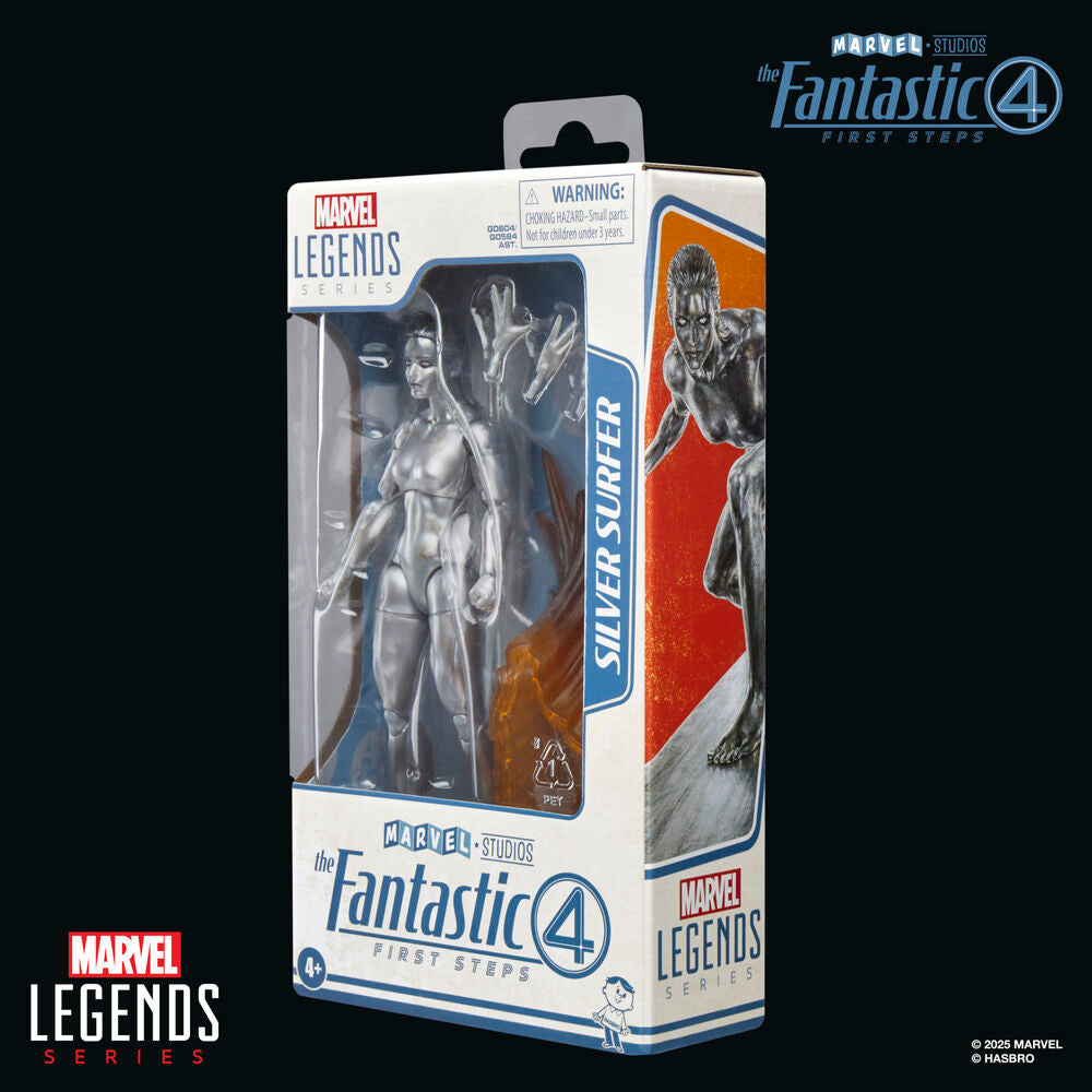 Figura Estela Plateada los 4 Fantasticos Marvel 15 cm