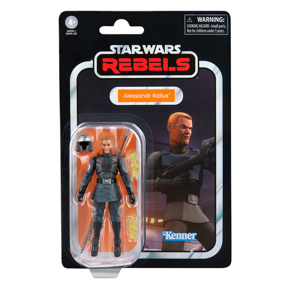 Figura Alexsandr Kallus Rebeldes Wars Star Wars 9,5 cm Frikytopia