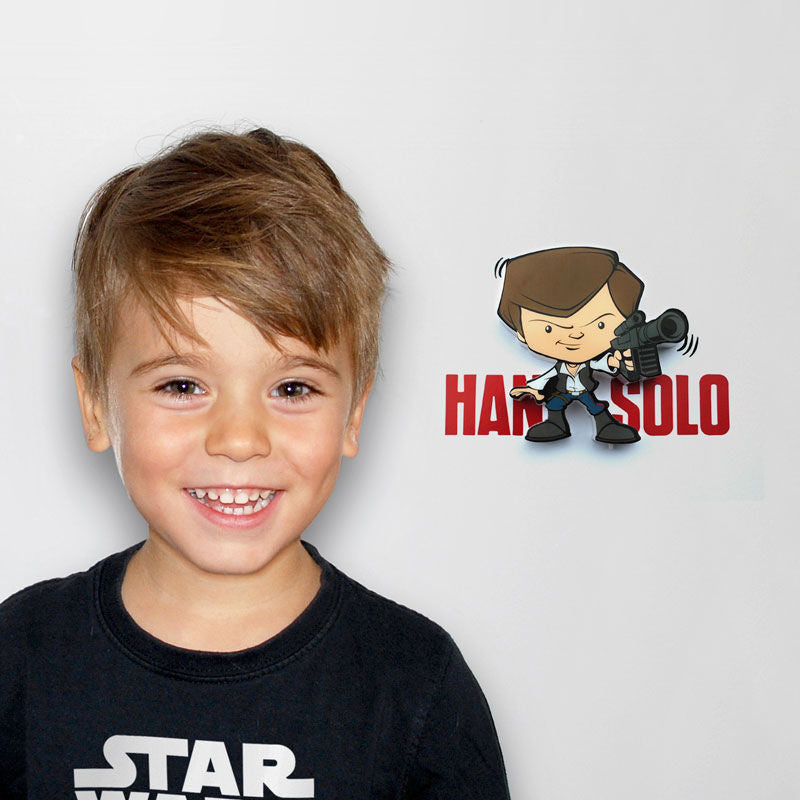 Lampara 3D Light FX mini Hans Solo Star Wars Frikytopia